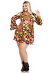 Plus Starflower Hippie Costume