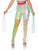 Multi Slit Sheer Full Length Maxi Skirt