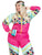 Plus Totally 80s Tracksuit Costume