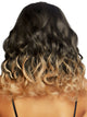 18" Curly Ombre Long Bob Wig