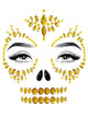 Sugar Skull Adhesive Face Jewels Sticker