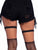 Bat Wing Thigh Garters