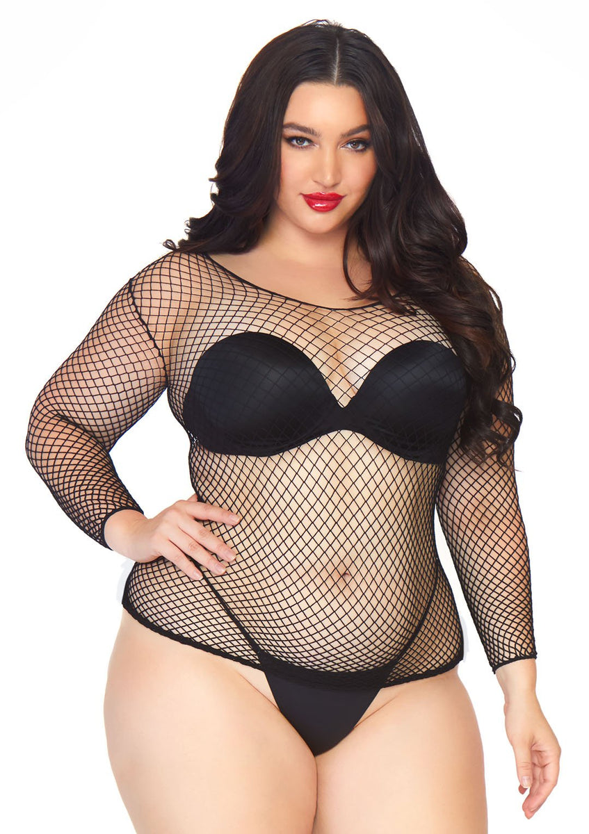 Plus So Chill Fishnet Shirt – Leg Avenue Canada