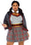 Plus Spellbinding School Girl Costume