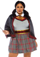 Plus Spellbinding School Girl Costume