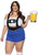 Plus Lederhosen Honey Costume
