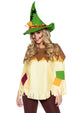 Scarecrow Poncho With Matching Hat