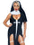 Sultry Sinner Nun Costume