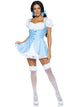 Gingham Dress With Split Skirt