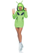 Alien Hoodie Fleece Dress