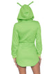 Alien Hoodie Fleece Dress