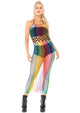 My Crush Rainbow Bodycon Dress