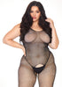 Plus Dare Me Rhinestone Bodystocking