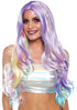 Pastel Rainbow Long Wavy Wig