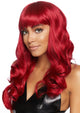 24" Wavy Wig with Bangs