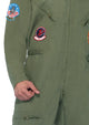 Men's Top Gun Costume Flight Suit