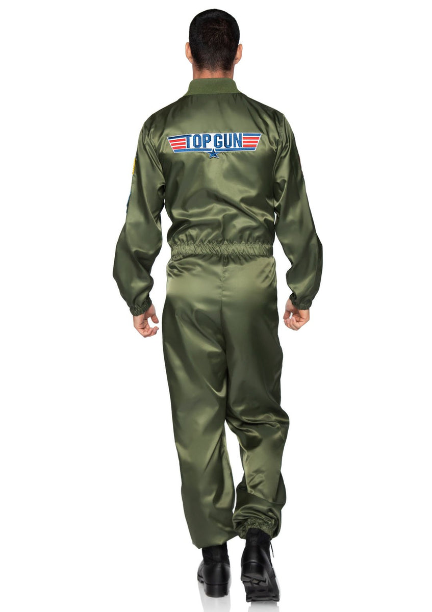 Men's Top Gun Costume Flight Suit, Men's Costumes