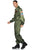 Men's Top Gun Costume Parachute Flight Suit
