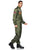 Men's Top Gun Costume Parachute Flight Suit