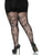 Plus Butterfly Fishnet Tights