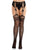 Amelie Rhinestone Garter Belt Tights