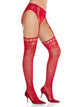 Amelie Rhinestone Garter Belt Tights