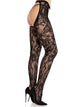 Selene Lace Crotchless Tights