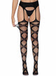 Arabella Faux Wrap Garter Stockings