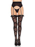 Nyla Faux Wrap Garter Belt Stockings