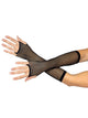 Triangle Net Fingerless Arm Warmer Gloves