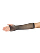 Triangle Net Fingerless Arm Warmer Gloves