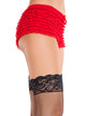 Micromesh Lace Ruffle Tanga Boy Shorts