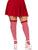 Cari Plus Striped Stockings