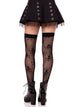 Skull Net Thigh Highs