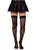 Skull Net Thigh Highs