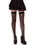 Krya Striped Net Thigh Highs