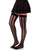 Krya Striped Net Thigh Highs