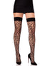 Fractured Net Thigh Highs