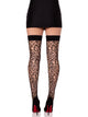 Fractured Net Thigh Highs