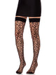 Fractured Net Thigh Highs