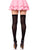 Crossbone Opaque Thigh Highs