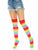 Rainbow Thigh Highs