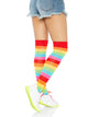 Rainbow Thigh Highs