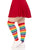 Cherry Plus Rainbow Thigh High Socks