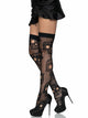 Sugar Skull Net Thigh Highs