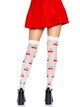 Cherry Dot Thigh Highs