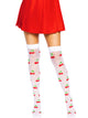 Cherry Dot Thigh Highs