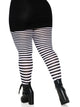 Plus Jada Striped Women's Tights