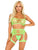 Mood Swing Bra and Garter Harness Set