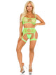 Mood Swing Bra and Garter Harness Set